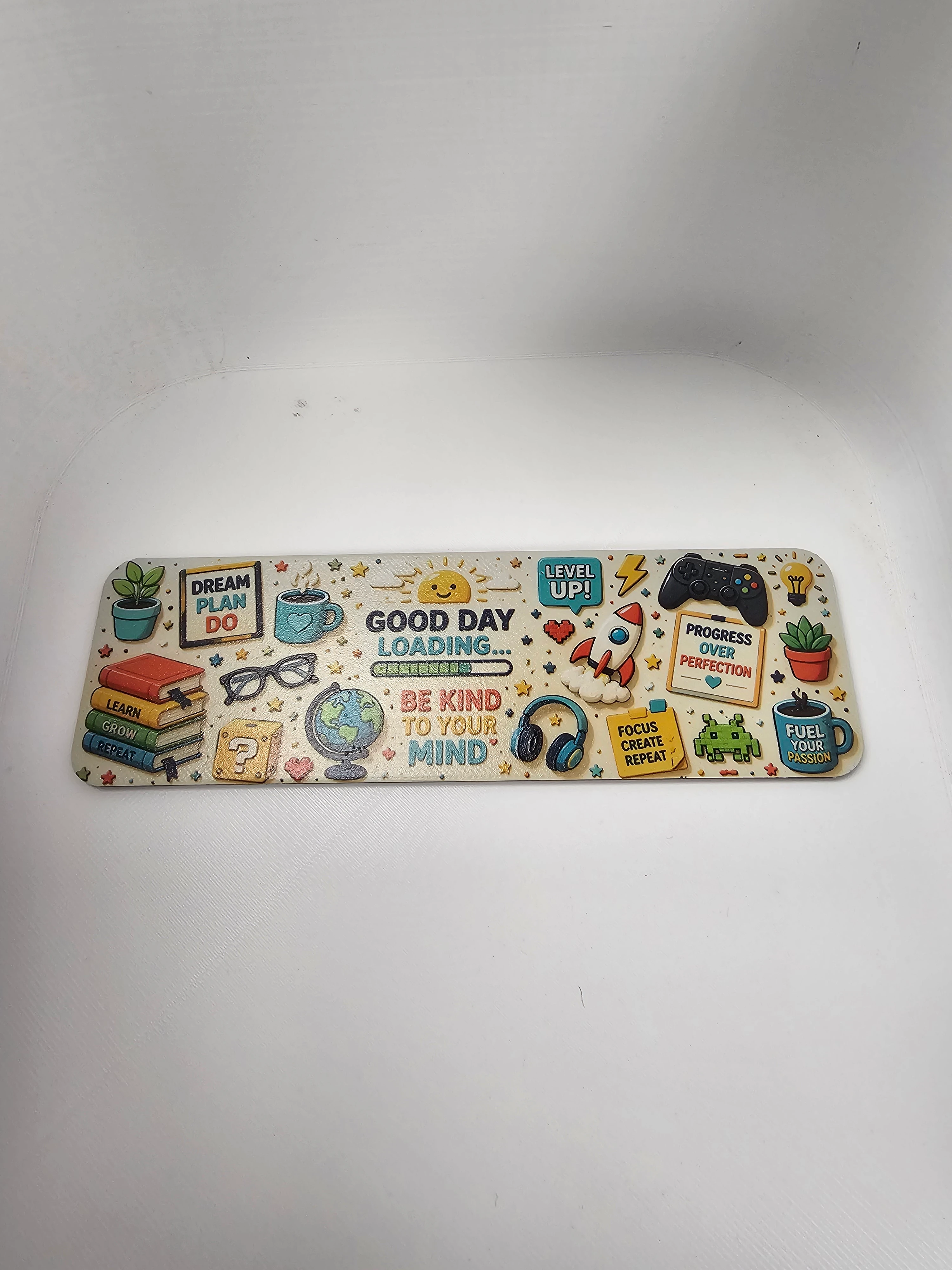Gamer Motivational bookmark