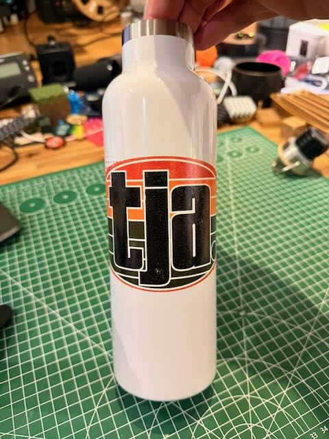 tja. – The Most German Word, UV-Printed