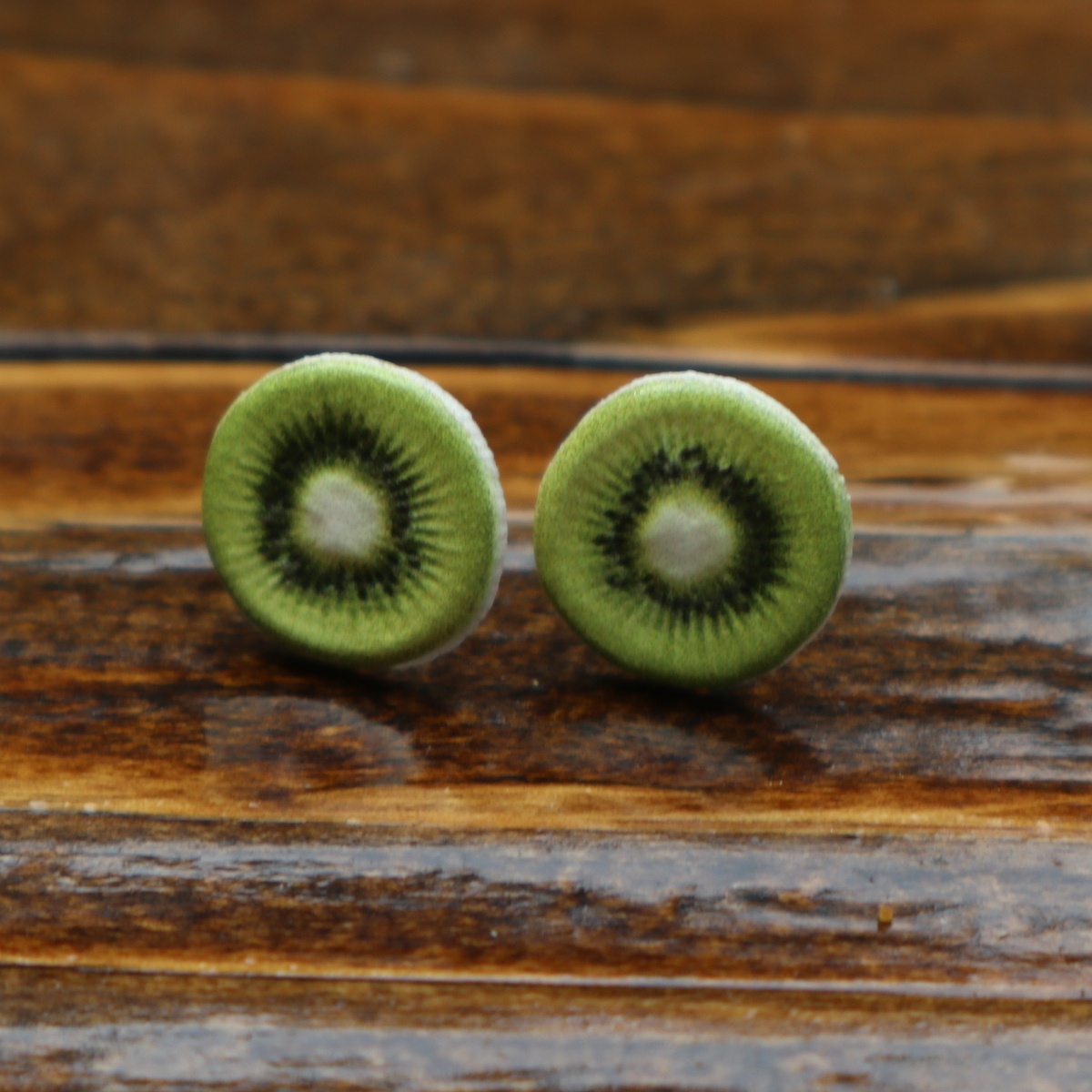 Kiwi Slice Earrings